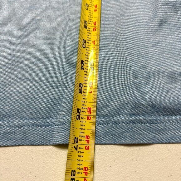 PETER MILLAR Shirt Men Large Blue Crown Cool Golf Polo Golfer Rugby Casual - Picture 11 of 12